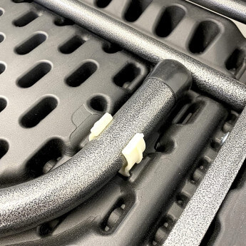 Stół cateringowy składany 150 cm czarny 3