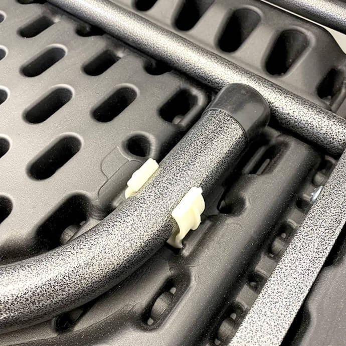 Stół cateringowy składany 150 cm czarny 3