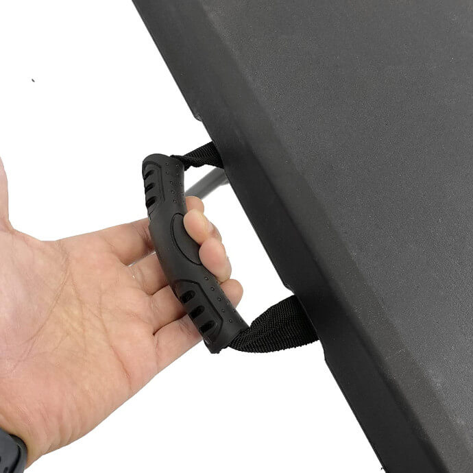 Stół cateringowy składany 150 cm czarny 5