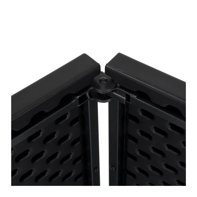 Stół cateringowy składany 240 cm czarny 8