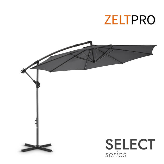 Parasol ogrodowy Select Antracytowy 1