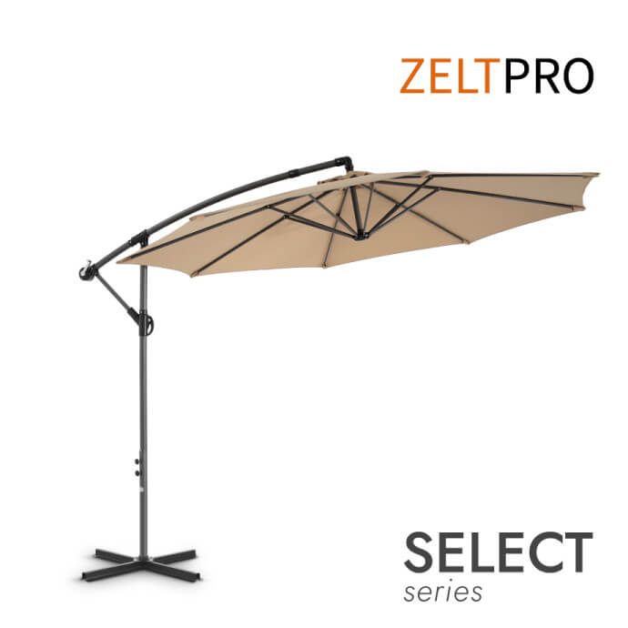 Parasol ogrodowy Select Taupe 1