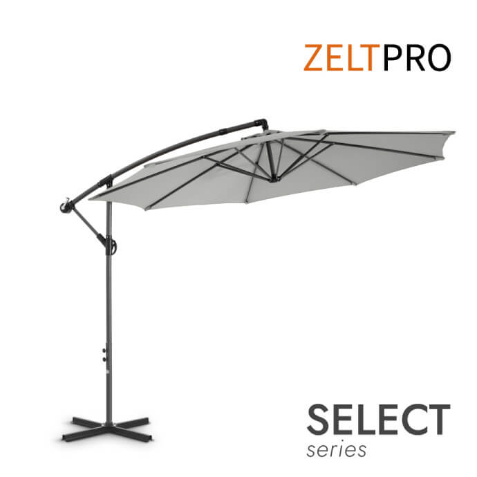 Parasol ogrodowy Select Light Grey 1