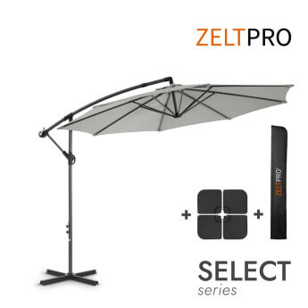 Parasol ogrodowy z podstawą...