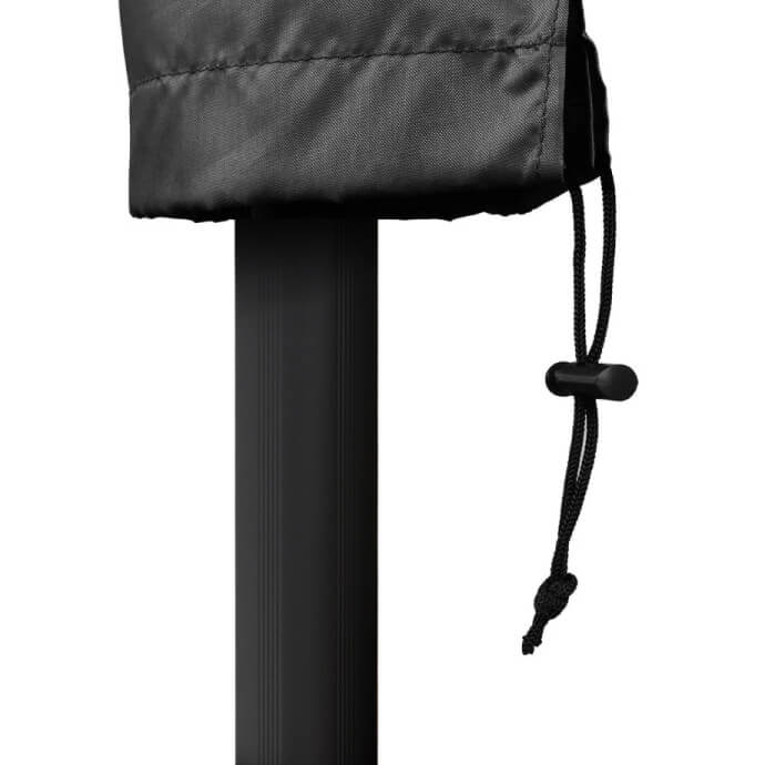 Parasol ogrodowy z podstawą (pokrowiec w zestawie) Maestro Light Grey 9