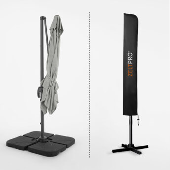 Parasol ogrodowy Comfort Light Grey 11