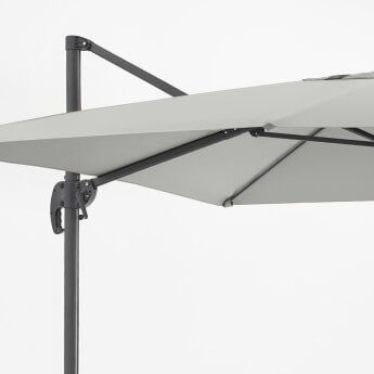 Parasol ogrodowy z pokrowcem Comfort Light Grey 4