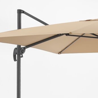 Parasol ogrodowy z podstawą Comfort Taupe 4