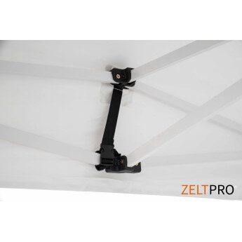 Namiot handlowy - ekspresowy, stalowy, 3x4,5 biały Zeltpro PROFRAME 18