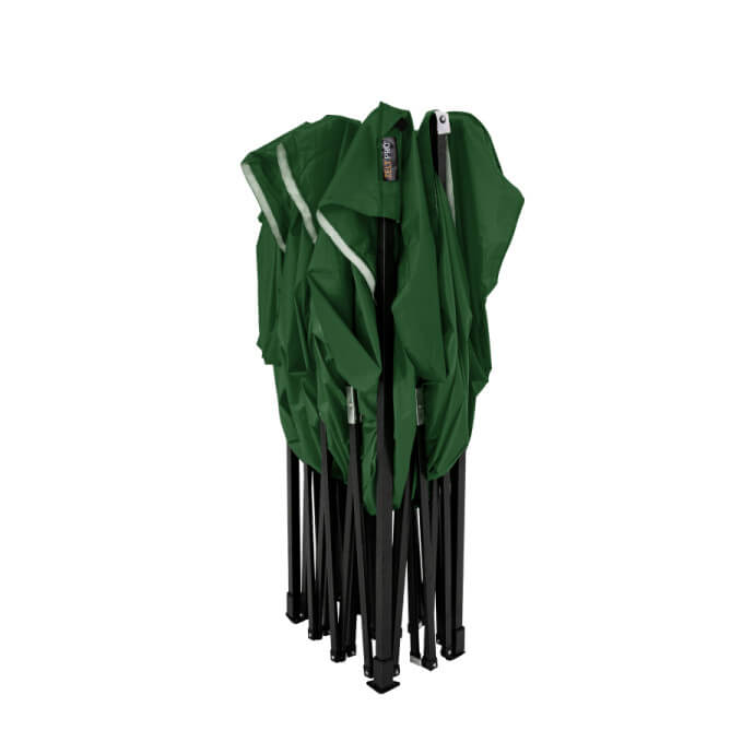 Namiot handlowy - ekspresowy, stalowy, 3x2 zielony Zeltpro EKOSTRONG 7