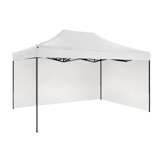 Namiot handlowy - ekspresowy, stalowy, 3x2 biały Zeltpro EKOSTRONG 2