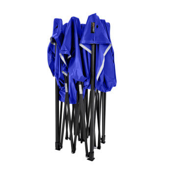 Namiot handlowy - ekspresowy, stalowy, 3x3 niebieski Zeltpro EKOSTRONG 7