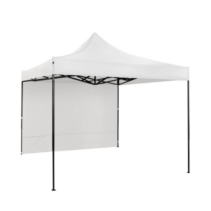 Namiot handlowy - ekspresowy, stalowy, 3x3 biały Zeltpro EKOSTRONG 4
