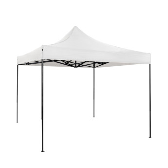Namiot handlowy - ekspresowy, stalowy, 3x3 biały Zeltpro EKOSTRONG 5