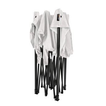 Namiot handlowy - ekspresowy, stalowy, 3x3 biały Zeltpro EKOSTRONG 7