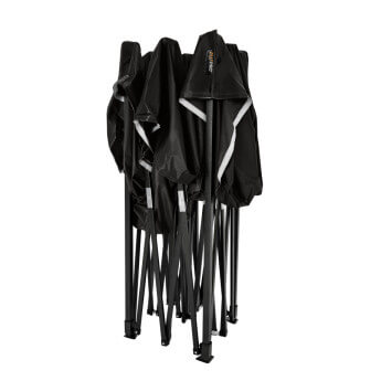 Namiot handlowy - ekspresowy, stalowy, 3x3 czarny Zeltpro EKOSTRONG 7