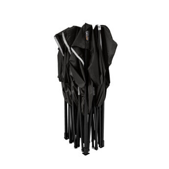 Namiot handlowy - ekspresowy, stalowy, 3x4,5 czarny Zeltpro EKOSTRONG 7