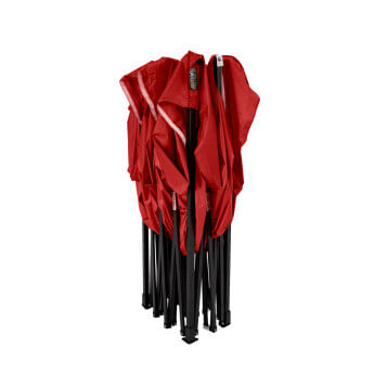 Namiot handlowy - ekspresowy, stalowy, 3x4,5 czerwony Zeltpro EKOSTRONG 7