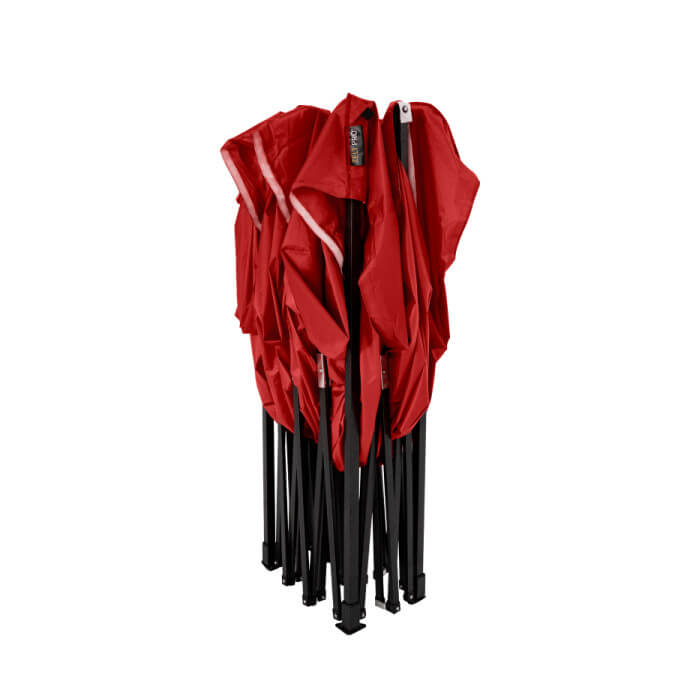 Namiot handlowy - ekspresowy, stalowy, 3x4,5 czerwony Zeltpro EKOSTRONG 7