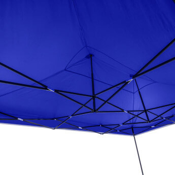 Namiot handlowy - ekspresowy, stalowy, 3x4,5 niebieski Zeltpro EKOSTRONG 8