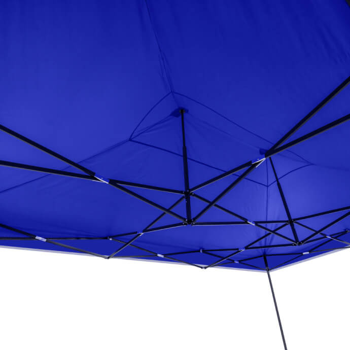 Namiot handlowy - ekspresowy, stalowy, 3x4,5 niebieski Zeltpro EKOSTRONG 8