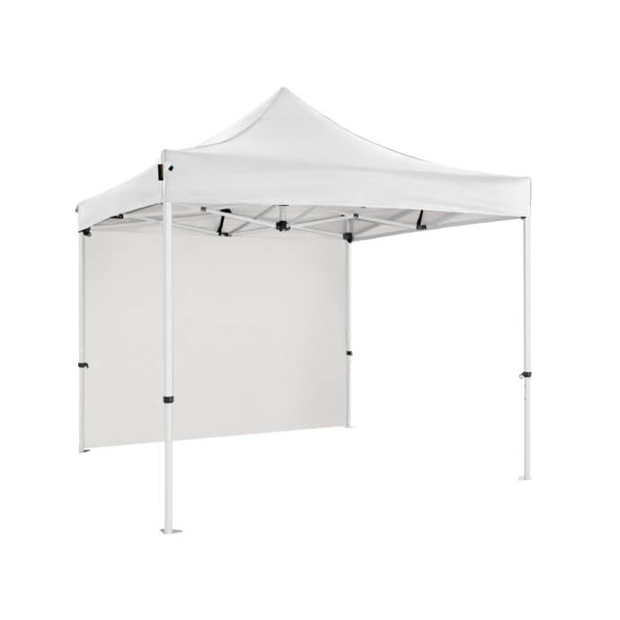 Namiot handlowy - ekspresowy, aluminiowy, 3x3 biały Zeltpro PREMIUM+ 4