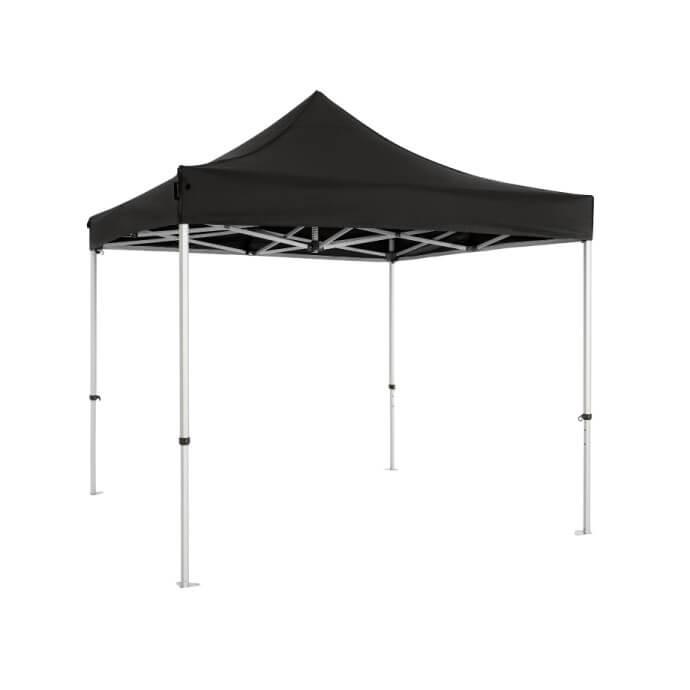 Namiot handlowy - ekspresowy, aluminiowy, 3x3 czarny Zeltpro PREMIUM+ 5