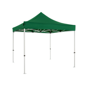 Namiot handlowy - ekspresowy, aluminiowy, 3x3 zielony Zeltpro PREMIUM+ 5