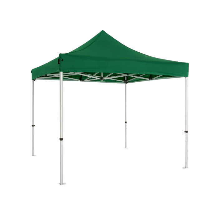 Namiot handlowy - ekspresowy, aluminiowy, 3x3 zielony Zeltpro PREMIUM+ 5