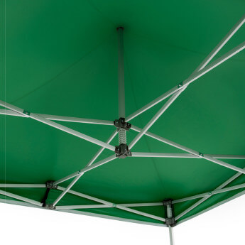 Namiot handlowy - ekspresowy, aluminiowy, 3x3 zielony Zeltpro PREMIUM+ 8