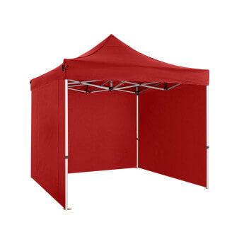 Namiot handlowy - ekspresowy, aluminiowy, 3x3 czerwony Zeltpro PREMIUM+ 2