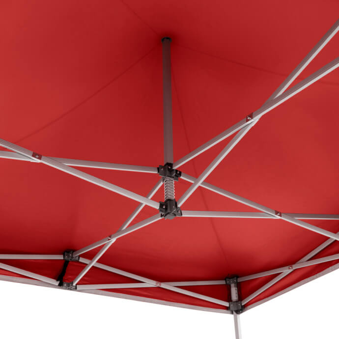 Namiot handlowy - ekspresowy, aluminiowy, 3x3 czerwony Zeltpro PREMIUM+ 8