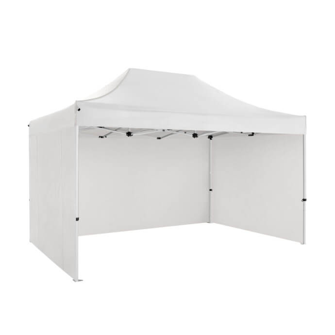 Namiot handlowy - ekspresowy, aluminiowy, 3x4,5 biały Zeltpro PREMIUM+ 2