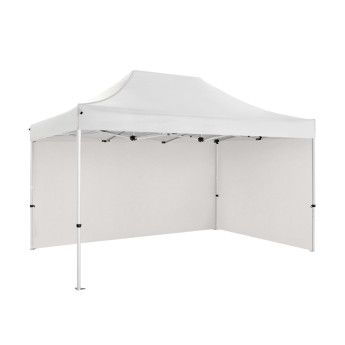 Namiot handlowy - ekspresowy, aluminiowy, 3x4,5 biały Zeltpro PREMIUM+ 3
