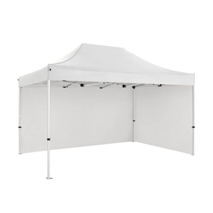 Namiot handlowy - ekspresowy, aluminiowy, 3x4,5 biały Zeltpro PREMIUM+ 3