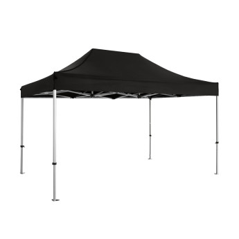 Namiot handlowy - ekspresowy, aluminiowy, 3x4,5 czarny Zeltpro PREMIUM+ 5
