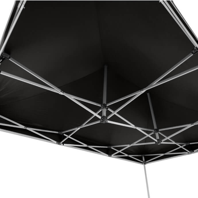 Namiot handlowy - ekspresowy, aluminiowy, 3x4,5 czarny Zeltpro PREMIUM+ 8