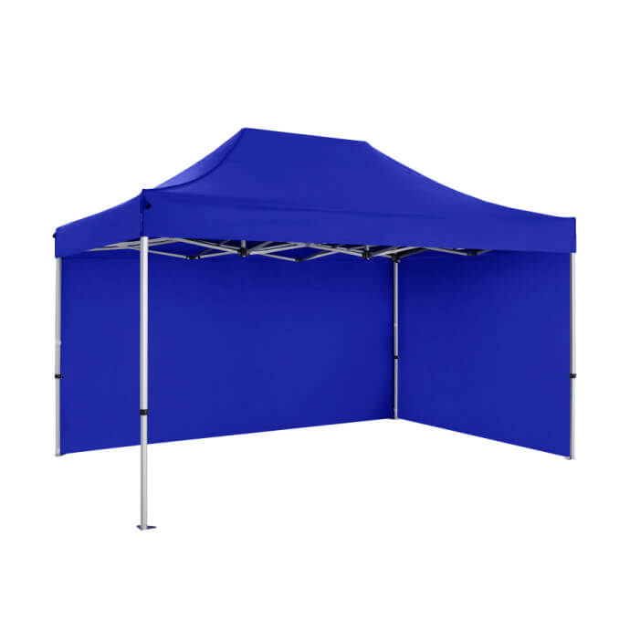 Namiot handlowy - ekspresowy, aluminiowy, 3x4,5 niebieski Zeltpro PREMIUM+ 3