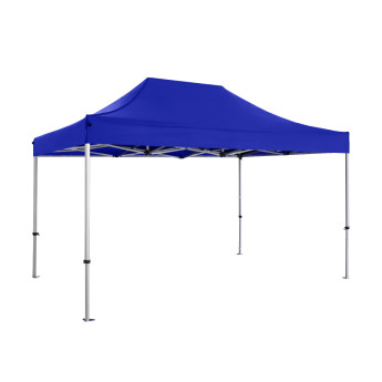 Namiot handlowy - ekspresowy, aluminiowy, 3x4,5 niebieski Zeltpro PREMIUM+ 5