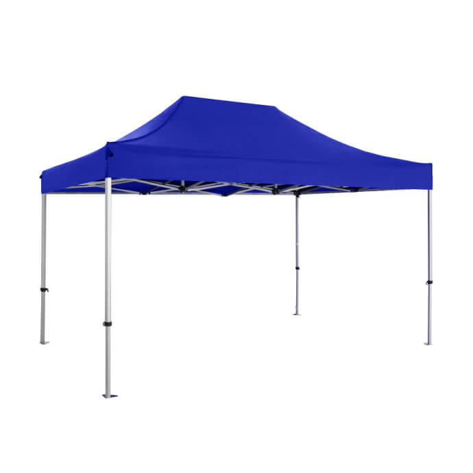 Namiot handlowy - ekspresowy, aluminiowy, 3x4,5 niebieski Zeltpro PREMIUM+ 5
