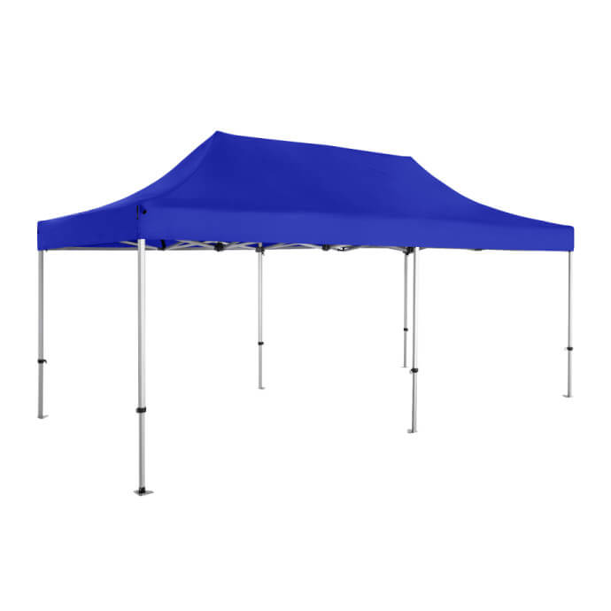 Namiot handlowy - ekspresowy, aluminiowy, 3x6 niebieski Zeltpro PREMIUM+ 5
