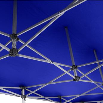 Namiot handlowy - ekspresowy, aluminiowy, 3x6 niebieski Zeltpro PREMIUM+ 8