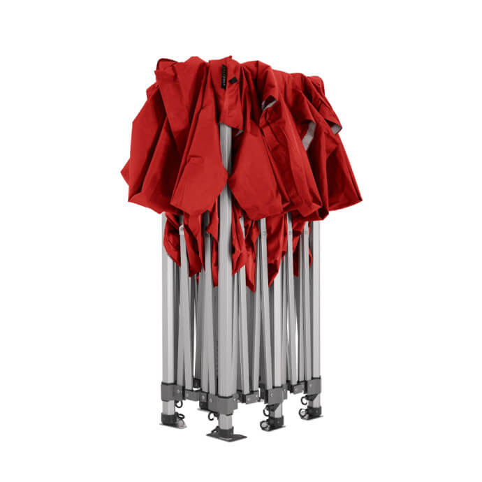 Namiot handlowy - ekspresowy, aluminiowy, 3x6 czerwony Zeltpro PREMIUM+ 7