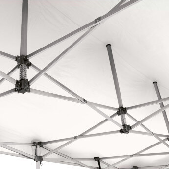 Namiot handlowy - ekspresowy, aluminiowy, 3x6 biały Zeltpro PREMIUM+ 8