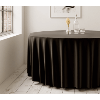 Obrus okrągły Restly czarny...