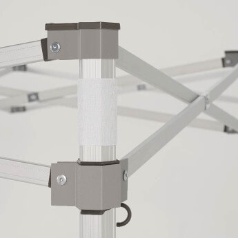 Namiot handlowy - ekspresowy, aluminiowy, 3x4,5 zielony Zeltpro PREMIUM+ 9