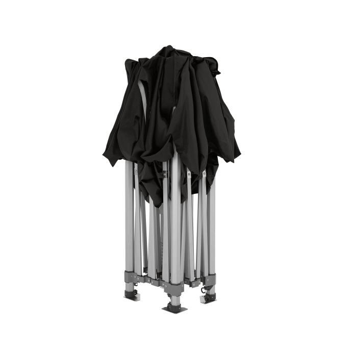 Namiot handlowy - ekspresowy, aluminiowy, 3x3 czarny Zeltpro PREMIUM+ 7