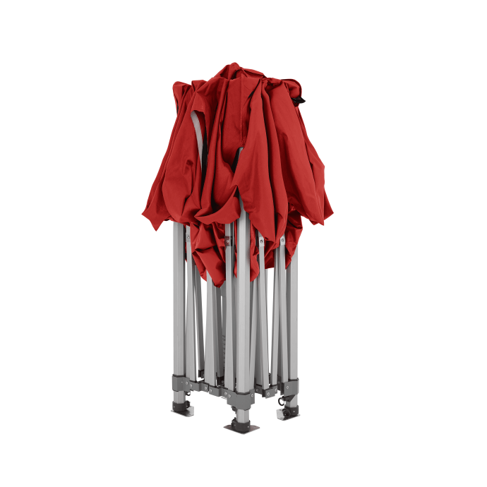 Namiot handlowy - ekspresowy, aluminiowy, 3x3 czerwony Zeltpro PREMIUM+ 6