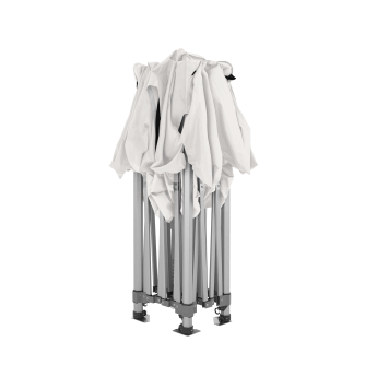 Namiot handlowy - ekspresowy, aluminiowy, 3x3 biały Zeltpro PREMIUM+ 6