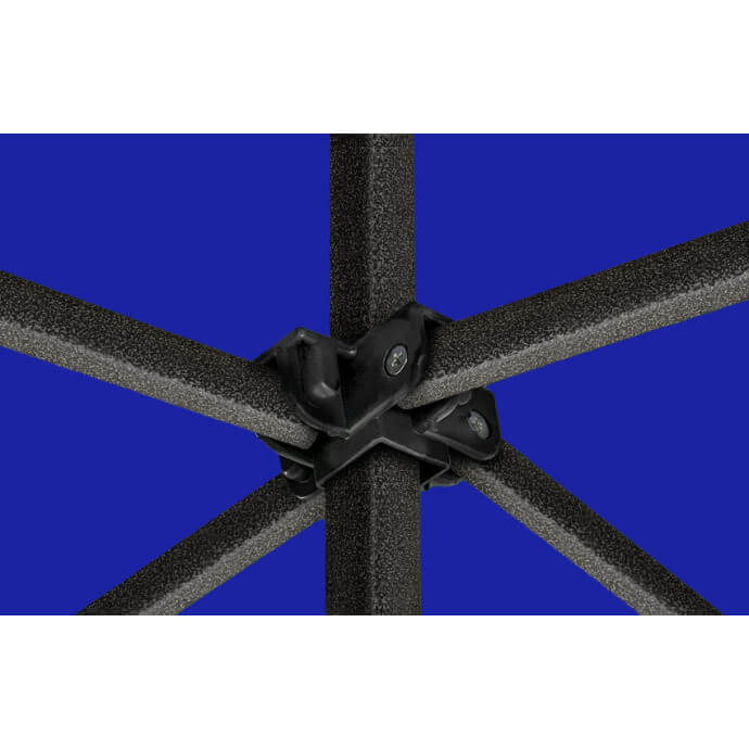 Namiot handlowy - ekspresowy, stalowy, 3x3 niebieski Zeltpro EKOSTRONG 12